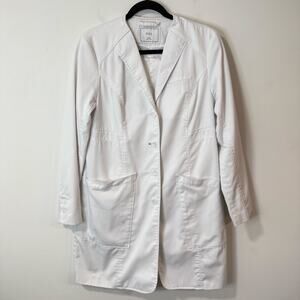 Figs Women's Bellevue Medical Lab Coat White Small